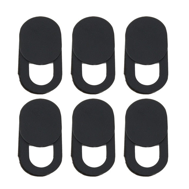 6 Pack Ultra Thin WebCam Cover Shutter Magnet Slider Camera Cover for Macbook Pro Laptops Phone Lens Web Cam Privacy Sticker